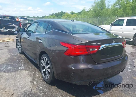 2016 Nissan Maxima 3.5 Platinum/3.5 S/3.5 Sl/3.5 Sr/3.5 Sv z USA, uszkodzony, nr VIN 1N4AA6AP4GC439698